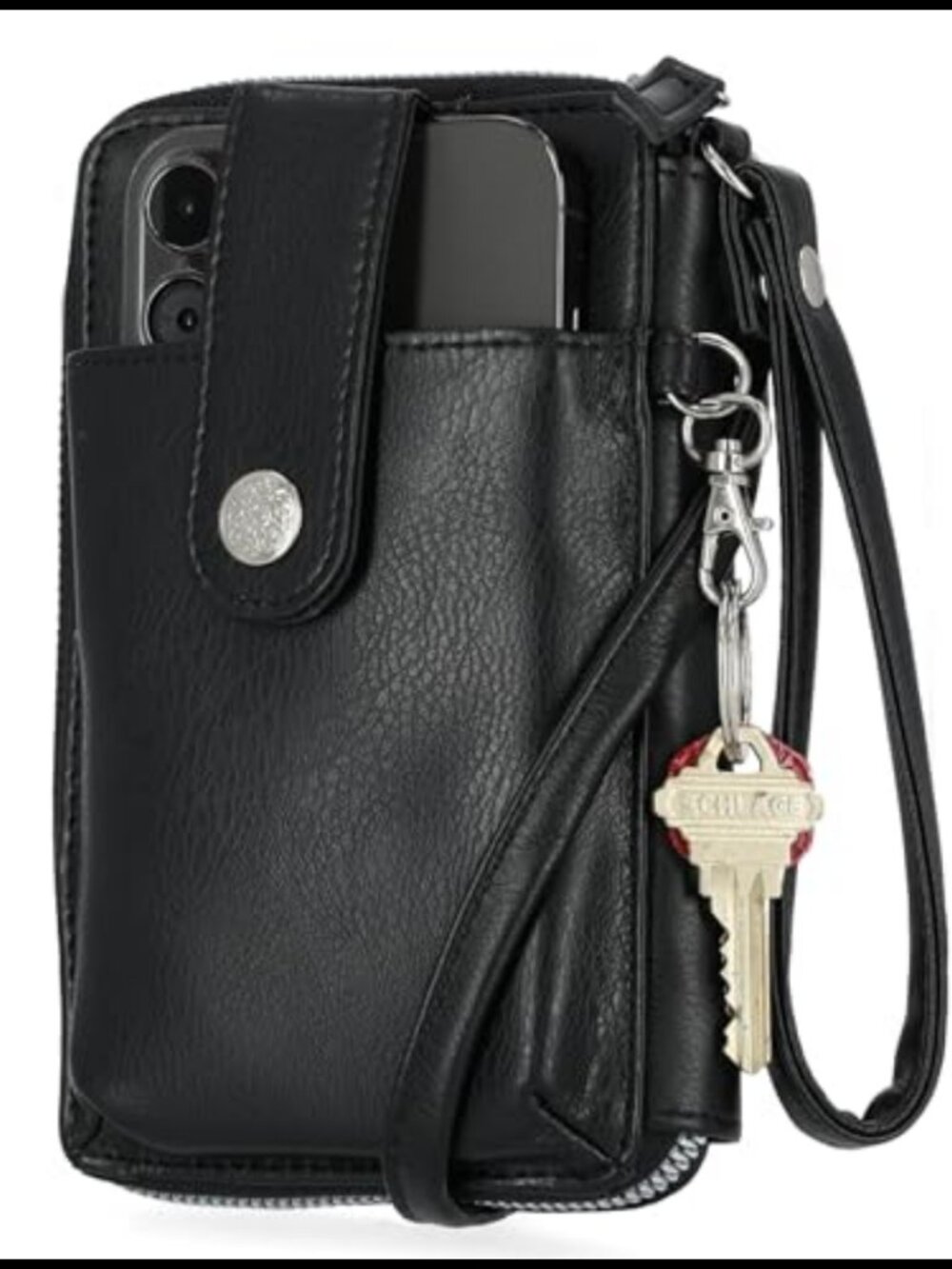 Mundi Jacqui RFID Crossbody Wallet Vegan Leather Small Travel Handbag